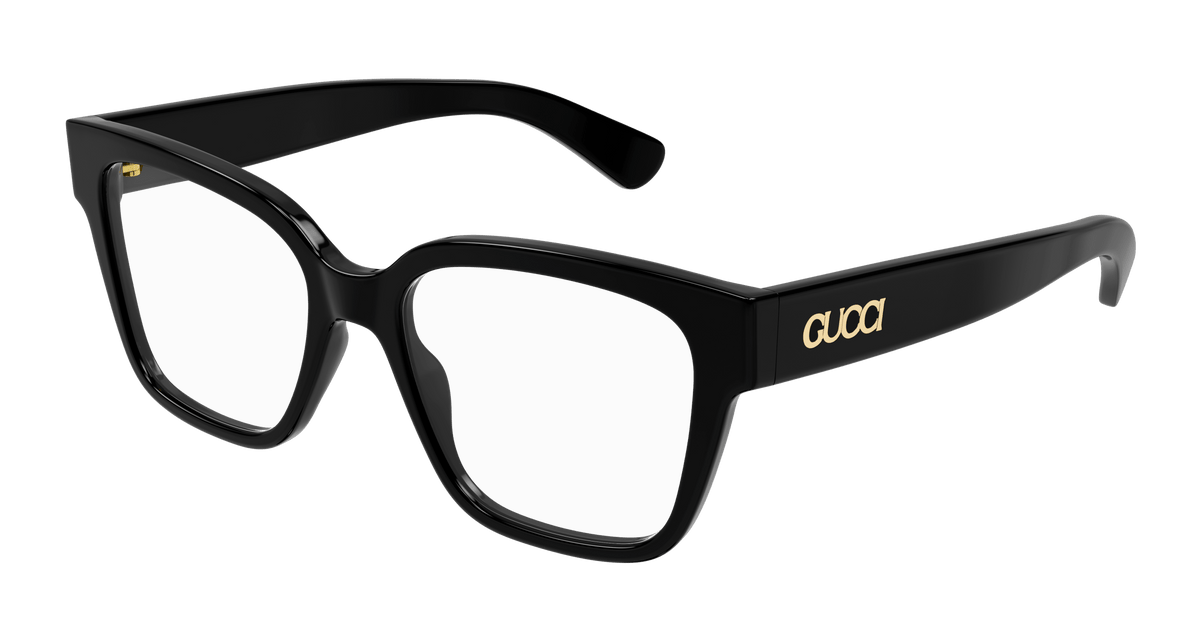Gucci GG1791O Eyeglasses - Black / Transparent (005)