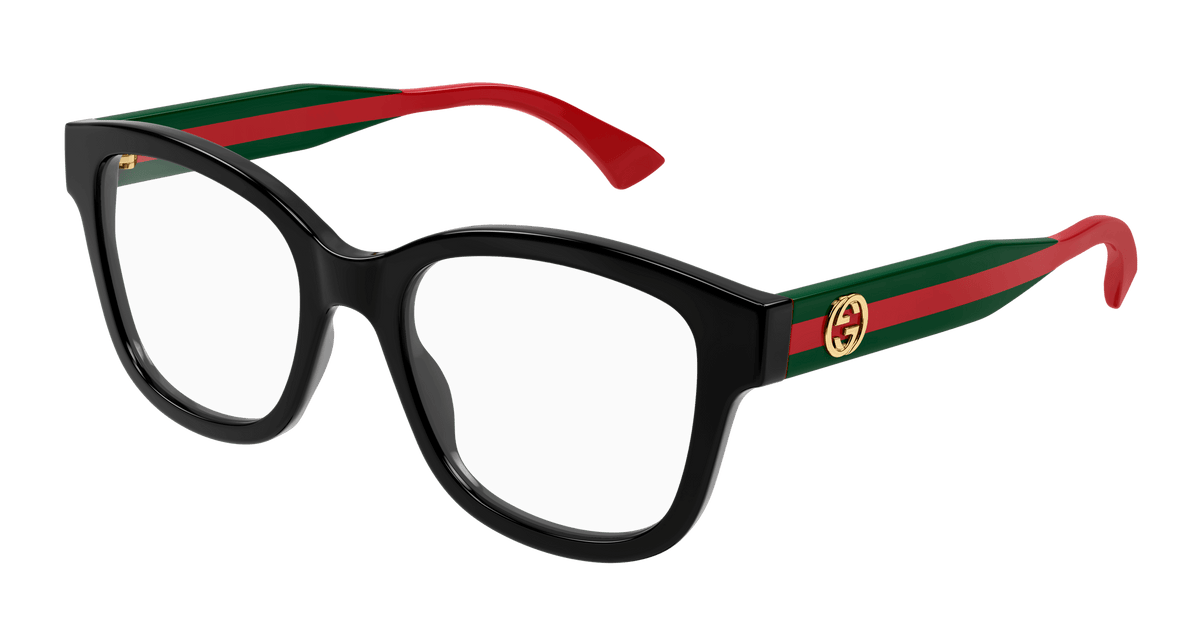 Gucci GG1863O Eyeglasses - Black / Transparent (001)
