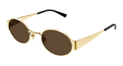 Gucci GG1854S Sunglasses - Gold / Brown (005)