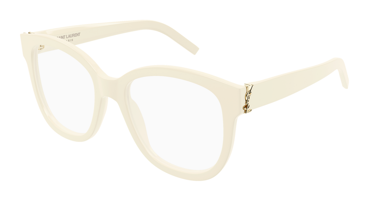 Saint Laurent SL M97 Eyeglasses - Ivory / Transparent (006)