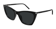 Saint Laurent SL 214 KATE THIN Sunglasses - Black (001)