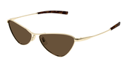 Saint Laurent SL 830 Sunglasses - Gold / Brown (004)