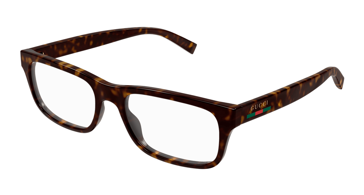 Gucci GG1858O Eyeglasses - Havana / Transparent (002)