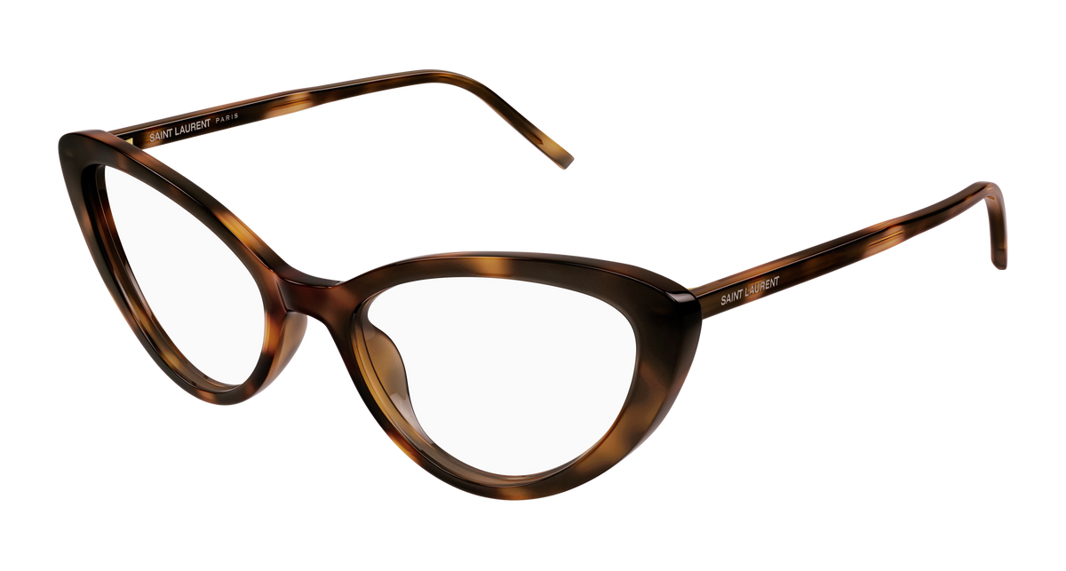 Saint Laurent SL 777 Eyeglasses - Havana / Transparent (003)