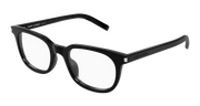 Saint Laurent SL 840 Eyeglasses - Black / Transparent (001)