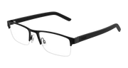 Puma PU0497O Eyeglasses - Black / Transparent (001)
