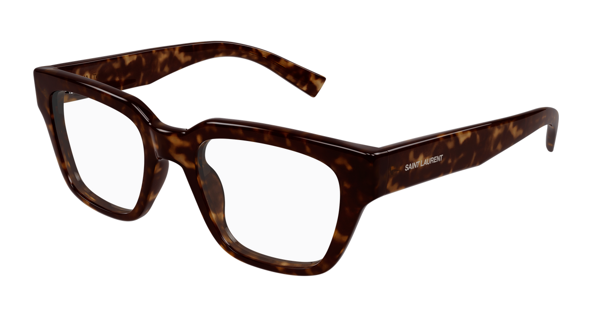 Saint Laurent SL 804 Eyeglasses - Havana / Transparent (002)