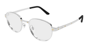Cartier CT0572O Eyeglasses - Silver / Transparent (002)