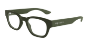 Alexander McQueen AM0530O Eyeglasses - Green / Transparent (008)