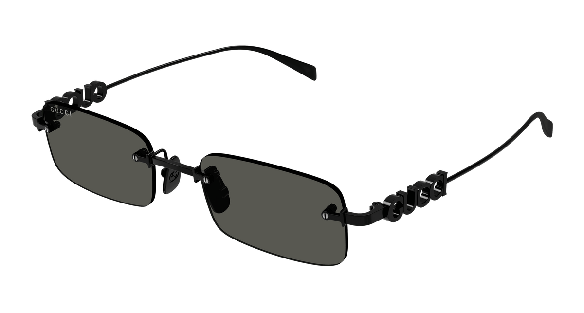 Gucci GG1808S Sunglasses - Black / Grey (001)