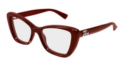 Gucci GG1977O Eyeglasses - Burgundy / Transparent (004)