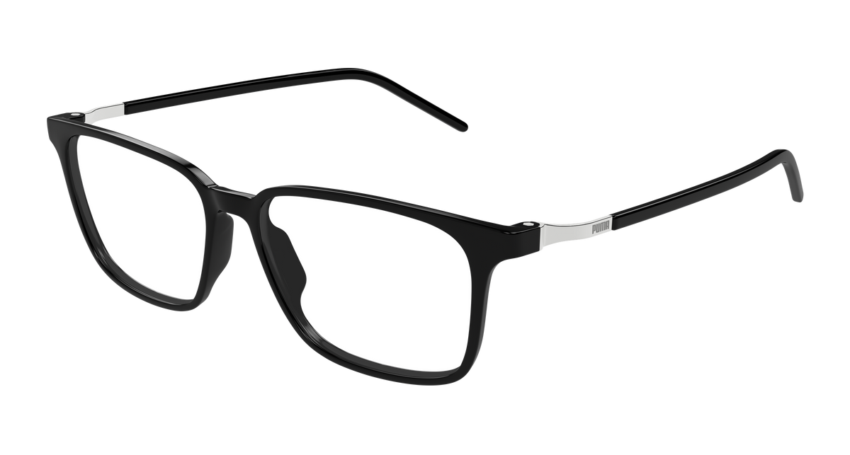 Puma PU0514O Eyeglasses - Black / Transparent (001)