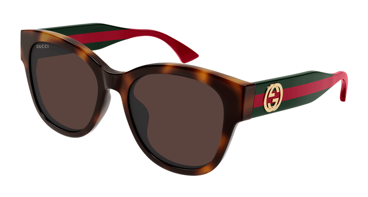 Gucci GG1866SK Sunglasses - Havana / Brown (002)