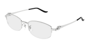 Cartier CT0602OA Eyeglasses - Silver / Transparent (002)
