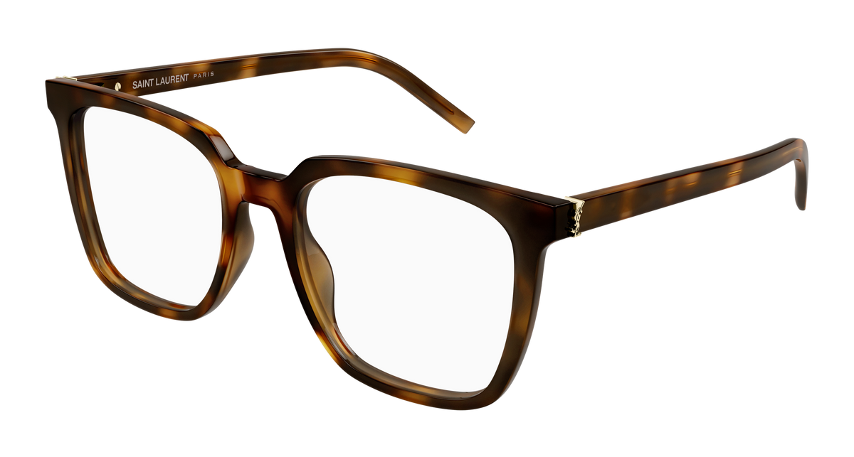 Saint Laurent SL M146 OPT Eyeglasses - Havana / Transparent (003)