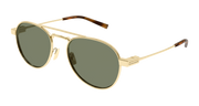 Saint Laurent SL 708 Sunglasses - Gold / Green (003)