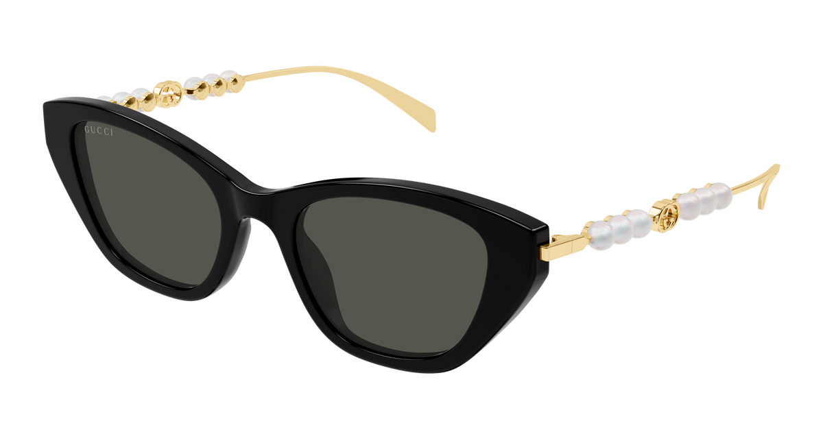 Gucci GG1968S Sunglasses - Black / Grey (001)