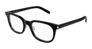 Saint Laurent SL 840/J Eyeglasses - Black / Transparent (001)
