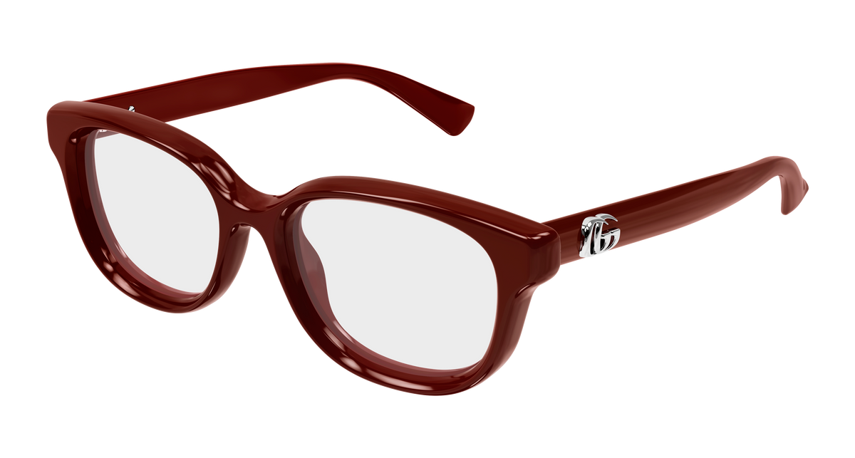 Gucci GG1978O Eyeglasses - Burgundy / Transparent (003)