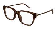 Saint Laurent SL M48O_A/FN Eyeglasses - Havana / Transparent (003)