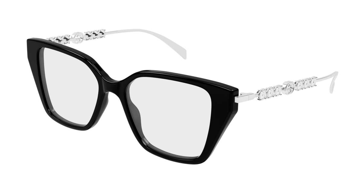 Gucci GG1969O Eyeglasses - Black / Transparent (002)