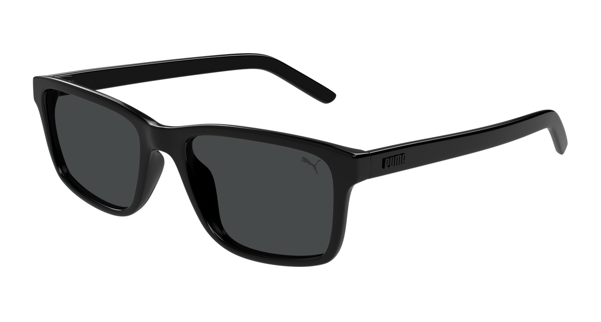 Puma PU0493S Sunglasses - Black / Smoke (001)