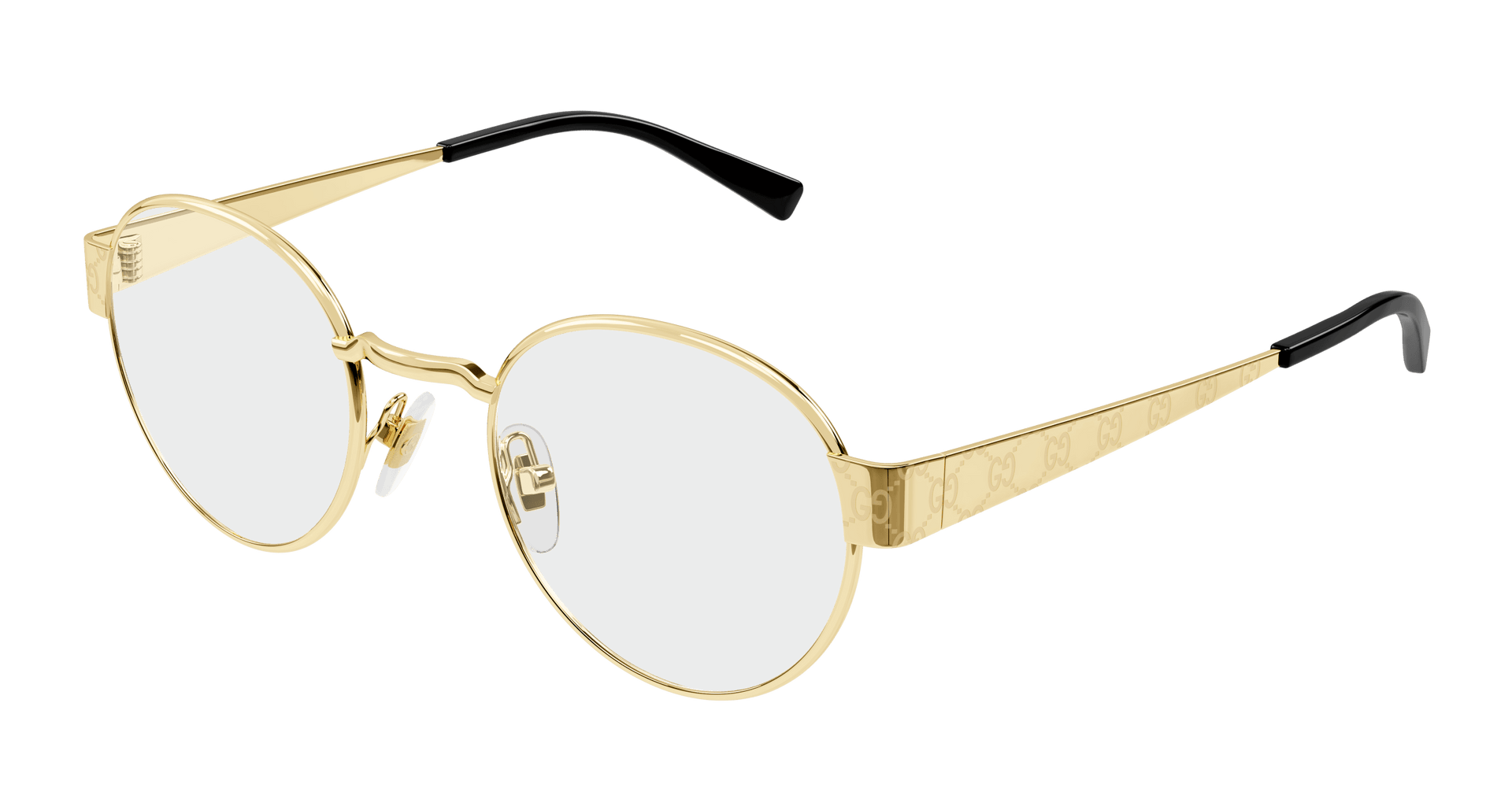 Gucci GG1855O Eyeglasses - Gold / Transparent (001)