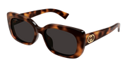Gucci GG1979SK Sunglasses - Havana / Grey (002)