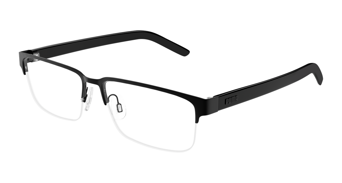 Puma PU0519O Eyeglasses - Black / Transparent (001)