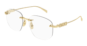 Gucci GG1806O Eyeglasses - Gold / Transparent (001)