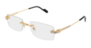 Cartier CT0578O Eyeglasses - Gold / Transparent (003)