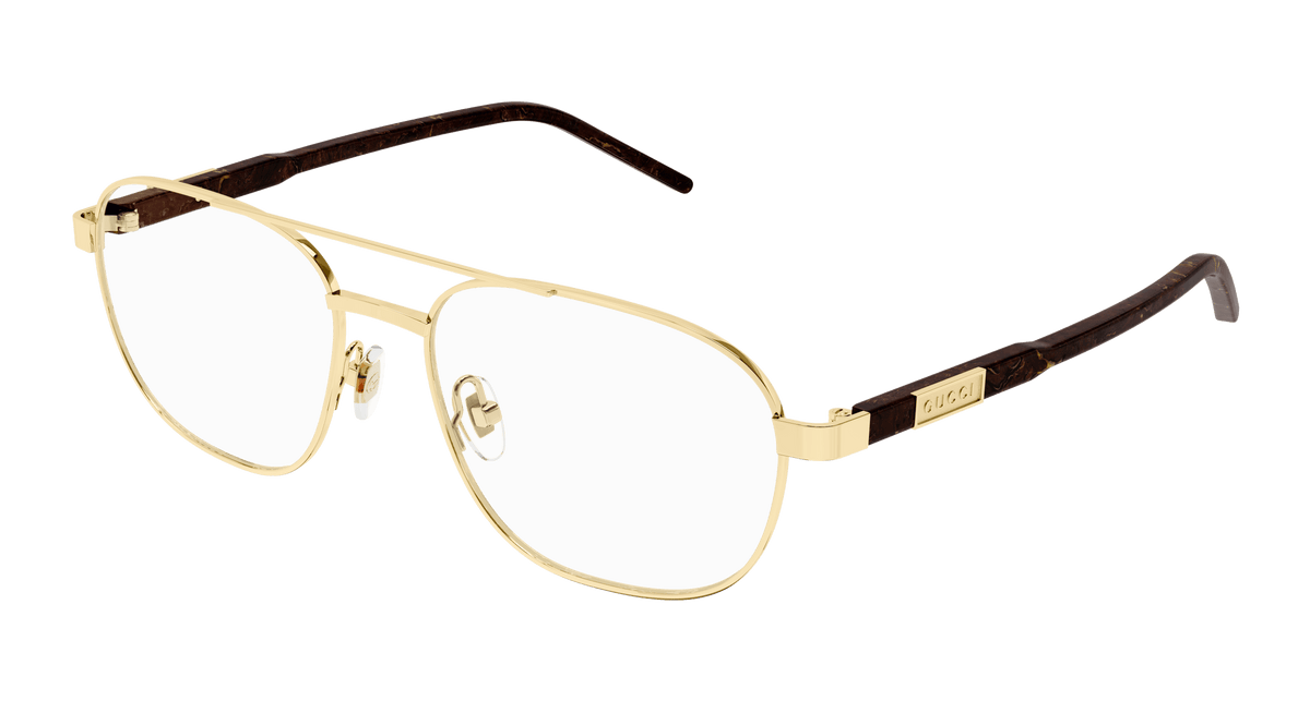 Gucci GG1800O Eyeglasses - Gold / Transparent (003)