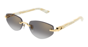 Cartier CT0580S Sunglasses - Gold / Grey (003)