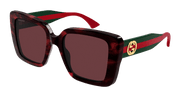 Gucci GG1861S Sunglasses - Havana / Red (003)