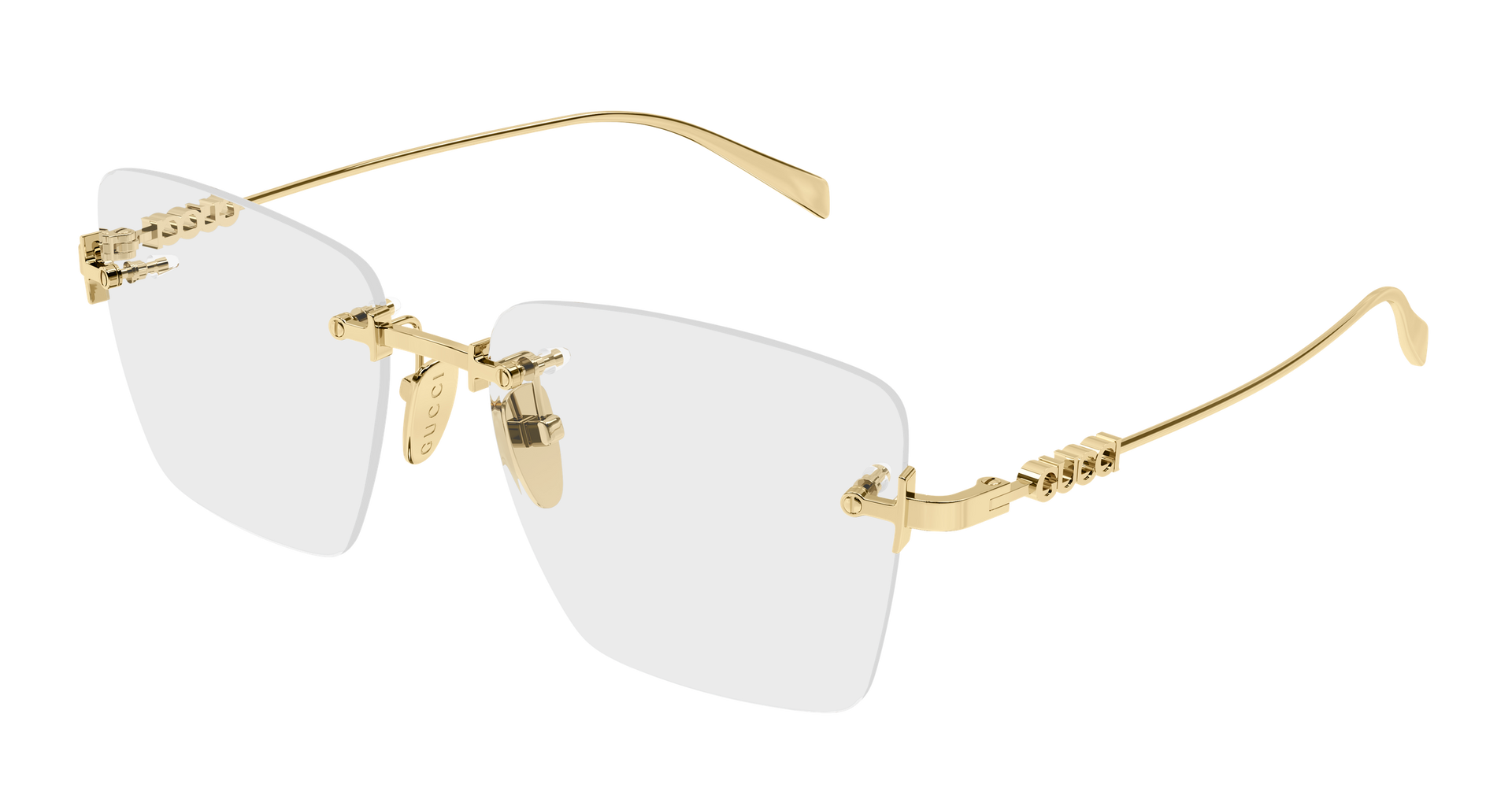 Gucci GG1938O Eyeglasses - Gold / Transparent (001)