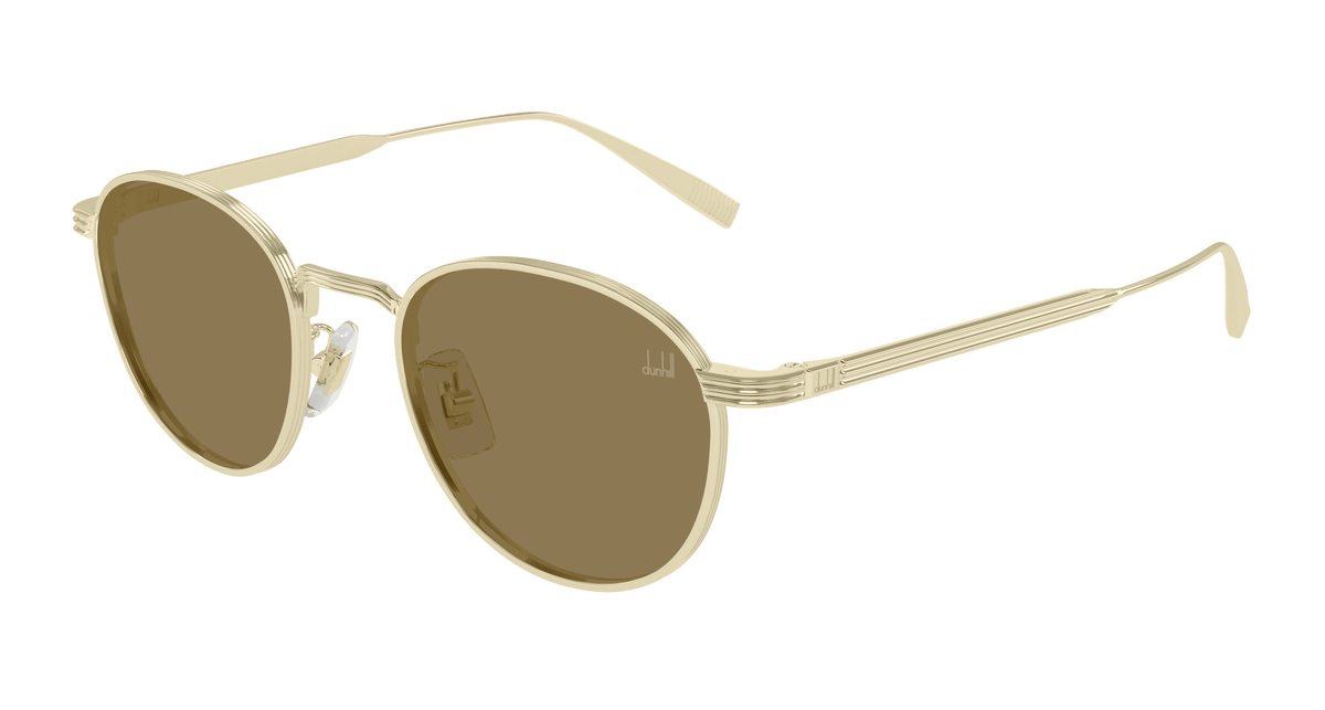 Dunhill DU0102S Sunglasses - Gold / Brown (001)