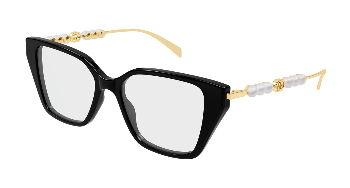 Gucci GG1969O Eyeglasses - Black / Transparent (001)