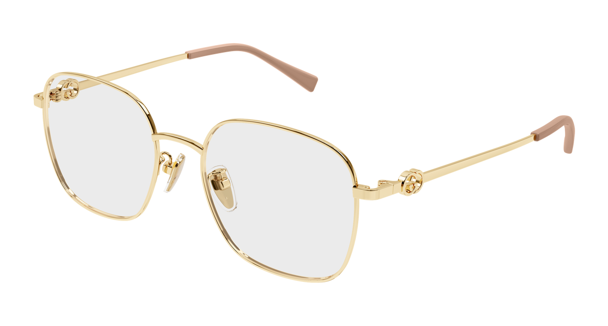 Gucci GG2006OA Eyeglasses - Gold / Transparent (001)