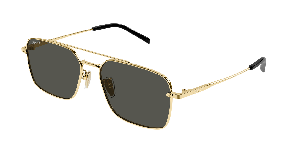 Gucci GG1957SA Sunglasses - Gold / Grey (001)