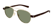 Saint Laurent SL 843 Sunglasses - Gold / Green (003)