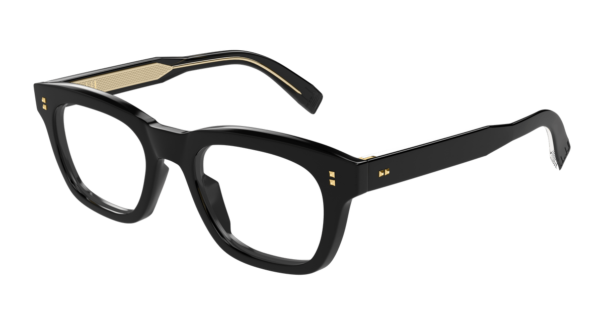 Dunhill DU0101O Eyeglasses - Black / Transparent (001)