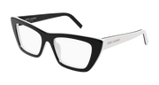Saint Laurent SL 276 MICA OPT Eyeglasses - Black / Transparent (009)