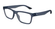 Puma PU0509O Eyeglasses - Blue / Transparent (007)