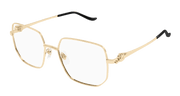 Cartier CT0568O Eyeglasses - Gold / Transparent (001)
