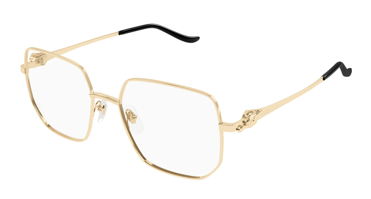 Cartier CT0568O Eyeglasses - Gold / Transparent (001)