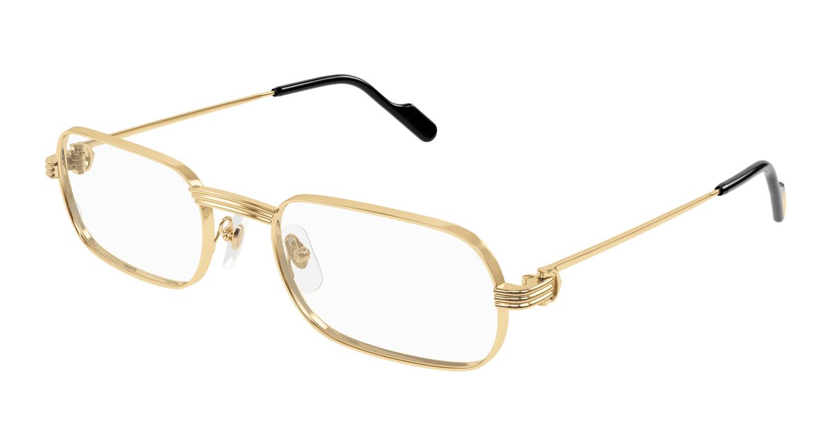 Cartier CT0556O Eyeglasses - Gold / Transparent (001)