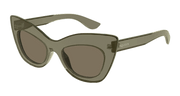 Alexander McQueen AM0516S Sunglasses - Green (001)