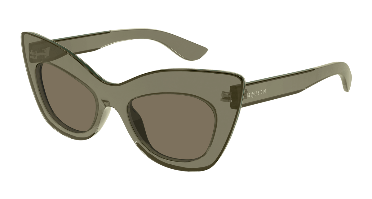 Alexander McQueen AM0516S Sunglasses - Green (001)