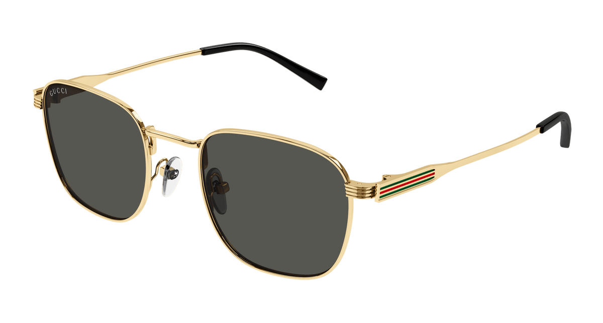 Gucci GG1876S Sunglasses - Gold / Grey (001)
