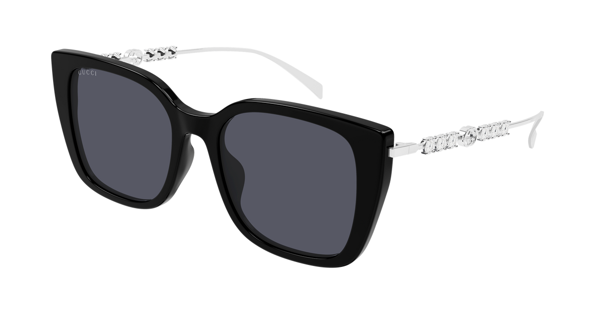 Gucci GG1971SA Sunglasses - Black / Grey (002)